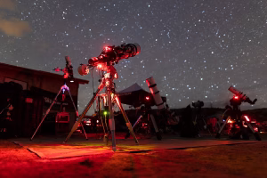 Soirée d'observation à Signal de Bougy - Observation et formation sur télescope
