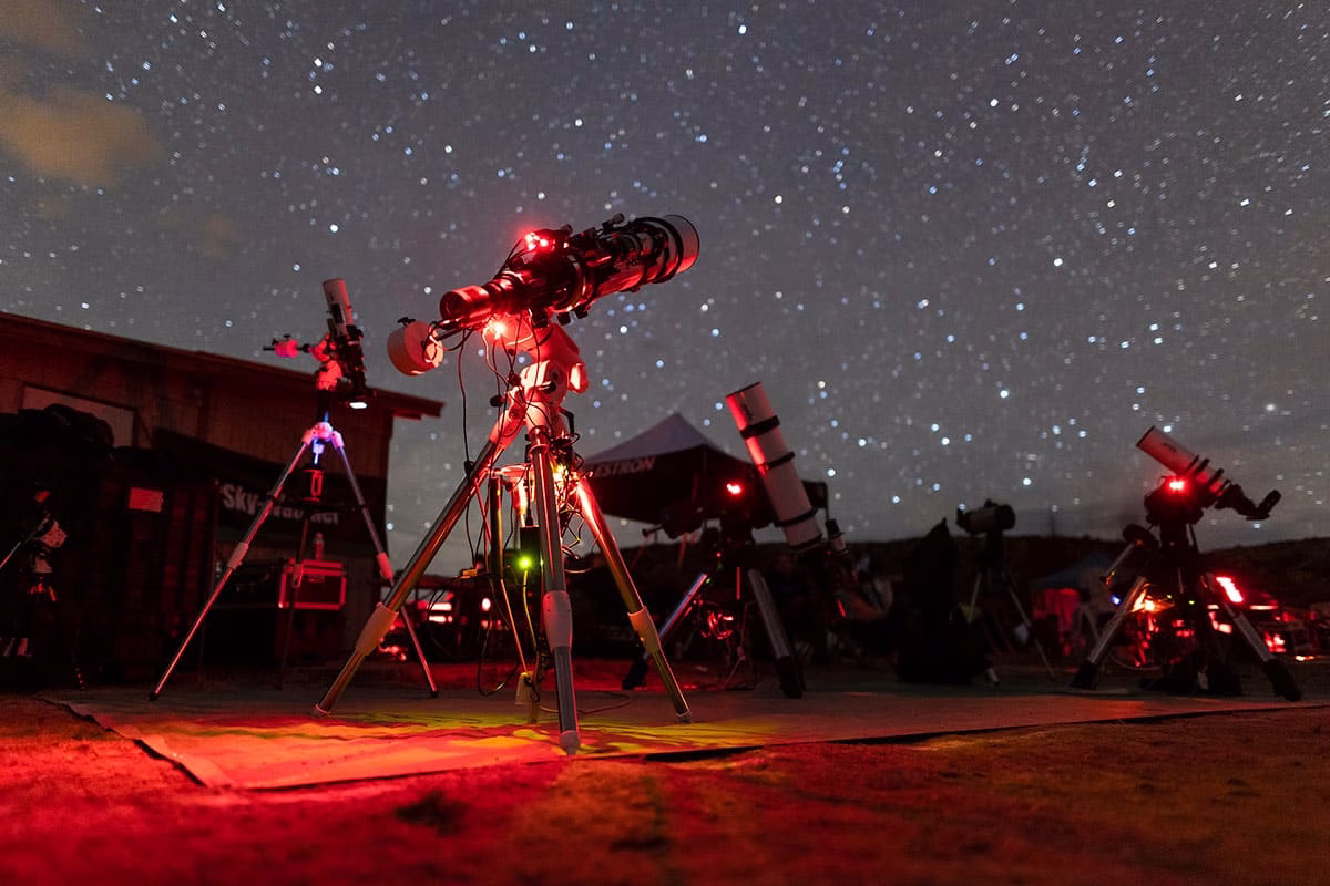 Soirée d'observation à Signal de Bougy - Observation et formation sur télescope