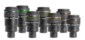 Jeu complet d'oculaires Hyperion 68° de champ