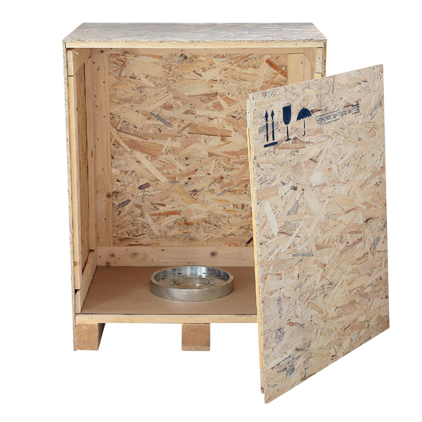 Caisse de transport en bois avec adaptateur pied-colonne pour GM 3000 HPS / AZ3000
