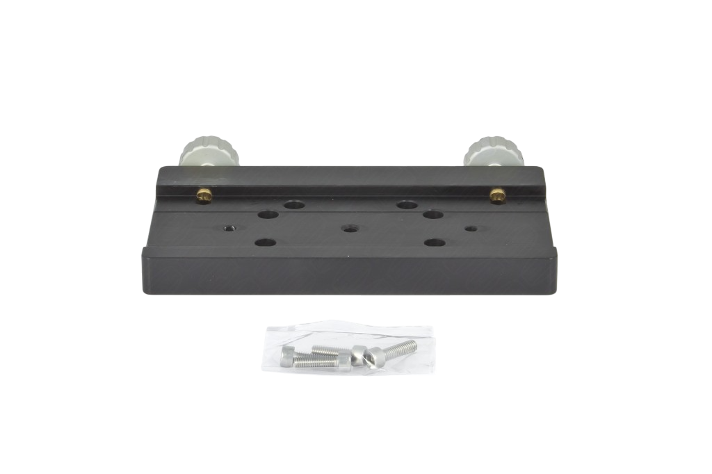 GM 2000: Bride queue d’aronde 3” pour GM 2000, longueur 345 mm, style Losmandy 10Micron
