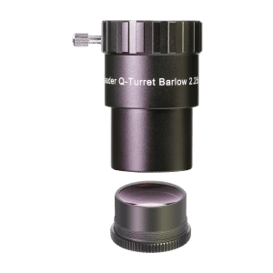 Baader Q-Barlow 1,3x / 2,25x - 1,25 pouce - photographie détourée
