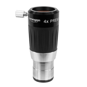 Omegon Barlow Premium 4x - 1,25 pouce - photographie détourée