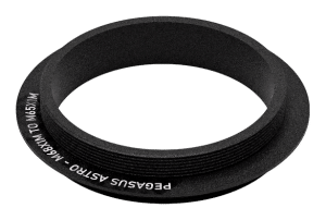 Pegasus Astro — Adaptateur M68 mâle vers M65 mâle pour correcteurs SW Esprit — photographie détourée