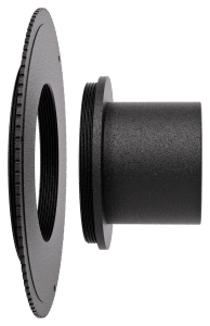 Pegasus Astro — Adaptateurs SmartEye : nez 1,25 pouce M42 mâle et M54 mâle vers M42 femelle — photographie détourée