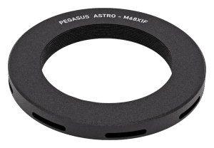Pegasus Astro — Adaptateur Prodigy M68 femelle — photographie détourée