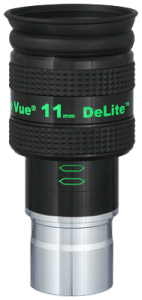 Tele Vue DeLite 11 mm 62°, photo officielle détourée