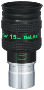 Tele Vue DeLite 15 mm 62°, photo officielle détourée