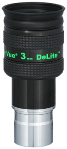 Tele Vue DeLite 3 mm 62°, photo officielle détourée