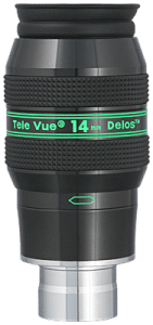 Tele Vue Delos 14 mm 72°, photo officielle détourée