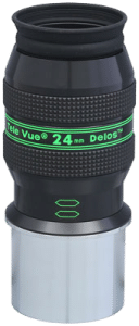 Tele Vue Delos 24 mm 72°, photo officielle détourée