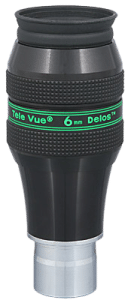 Tele Vue Delos 6 mm 72°, photo officielle détourée