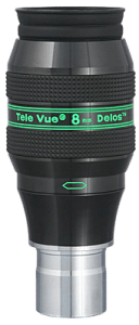 Tele Vue Delos 8 mm 72°, photo officielle détourée