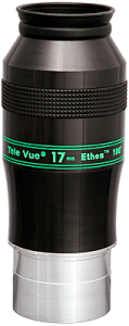 Tele Vue Ethos 17 mm 100°, photo officielle détourée