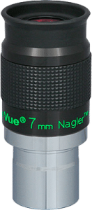 Tele Vue Nagler Type 6 7 mm 82°, photo officielle détourée