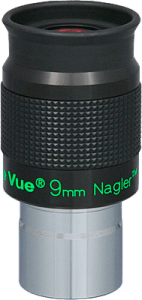 Tele Vue Nagler Type 6 9 mm 82°, photo officielle détourée