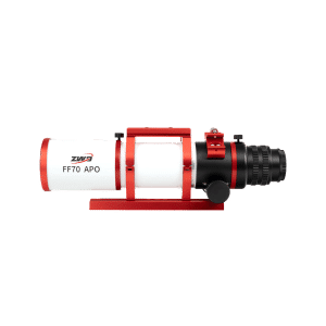 ZWO FF70 APO — lunette apochromatique 70 mm — photographie officielle détourée