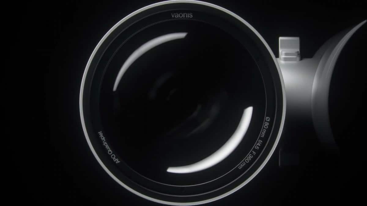 Vaonis Atlas : optique 80 mm f/4,5 APO quadruplet avec focale 360 mm (chapitre 4)