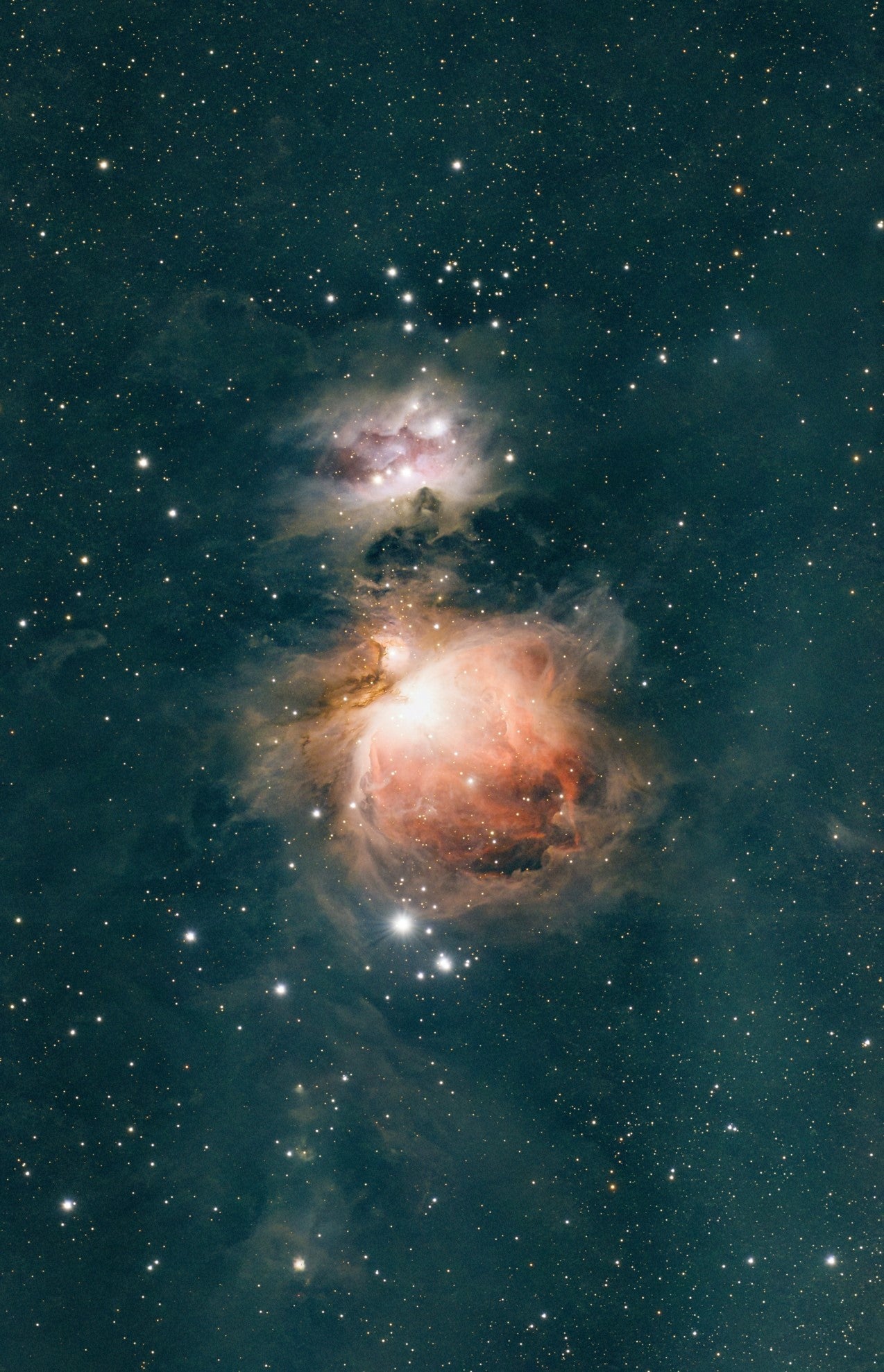 Nebuleuse d'Orion M42 capturee avec Seestar S30 Pro